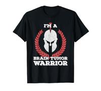 I'm a Brain Tumor Warrior Brain Tumor Awareness T-Shirt Graphique avec Valeur