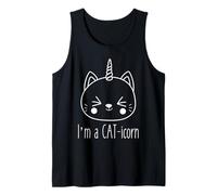 I'm a Cat-Icorn Adorable Chat Licorne Kawaii Débardeur