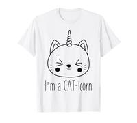 I'm a Cat-Icorn Adorable Chat Licorne Kawaii T-Shirt