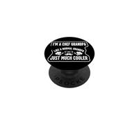 I'm A Chef Grandpa Like A Normal Grandpa Just Much Cooler PopSockets PopGrip Adhésif