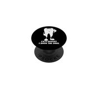 I'm A Dentist I Know The Drill Citation drôle de Jeu de Mots Dentaire PopSockets PopGrip Adhésif