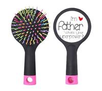 I'm a Father What's your Superpower Salon Brosse à cheveux démêlante Base coussin