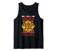 I'm A Firefighter We Never Die Proud Firefighters Débardeur