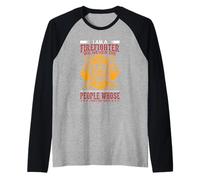 I'm A Firefighter We Never Die Proud Firefighters Manche Raglan