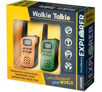 Lisciani - Talkie-walkie I'm a Genius Explorer - Enfants dès 7 ans, portée 5 km, lampe & boussole