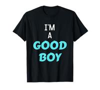I'm A Good Boy Cheeky LGBT Friendly Phrase Pride Bleu T-Shirt