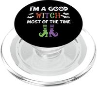 I'm A Good Witch Most of The Time, Sorcières d'halloween Amusantes PopSockets PopGrip pour MagSafe