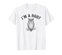 I'm A Hoot Funny Owl Pun Bird Dire T-Shirt