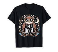 I'm A Hoot Owl Jeu de Mots Sarcastique pour Amoureux des hiboux T-Shirt