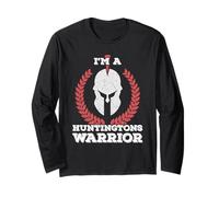I'm a Huntingtons Warrior Huntington's Disease Awareness Manche Longue