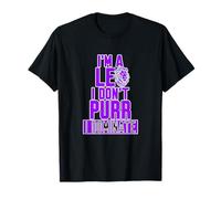 I'm A Leo I Don't Purr I Dominate T-Shirt