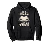 I'm a librarian I have all the answers Vintage Bibrarian Sweat à Capuche