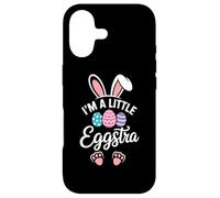 I'm A Little Eggstra Funny Easter Bunny Kids Toddler Coque pour iPhone 17