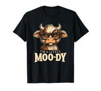 I'm a Little Moo-Dy Animal de la Ferme en Forme de Vache T-Shirt
