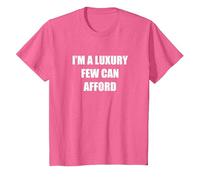 I'm A Luxury Few Can Rend T-Shirt, Enfant, Rose Chiné, 6 Ans
