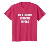 I'm A Luxury Few Can Rend T-Shirt, Enfant, Rouge Chiné, 6 Ans