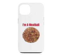 I'm A Meatball Lazy Simple Costume Amusant d'halloween Coque pour iPhone 13