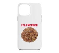I'm A Meatball Lazy Simple Costume Amusant d'halloween Coque pour iPhone 13 Pro Max