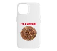 I'm A Meatball Lazy Simple Costume Amusant d'halloween Coque pour iPhone 14