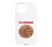 I'm A Meatball Lazy Simple Costume Amusant d'halloween Coque pour iPhone 15