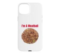 I'm A Meatball Lazy Simple Costume Amusant d'halloween Coque pour iPhone 15 Plus