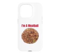 I'm A Meatball Lazy Simple Costume Amusant d'halloween Coque pour iPhone 15 Pro
