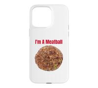 I'm A Meatball Lazy Simple Costume Amusant d'halloween Coque pour iPhone 15 Pro Max