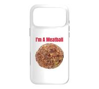 I'm A Meatball Lazy Simple Costume Amusant d'halloween Coque pour iPhone 17 Pro Max