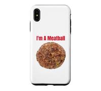 I'm A Meatball Lazy Simple Costume Amusant d'halloween Coque pour iPhone XS Max