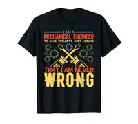 I'm A Mechanical Engineer Gears Engineering Job Titiles T-Shirt