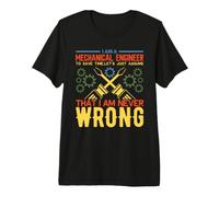 I'm A Mechanical Engineer Gears Engineering Job Titiles T-Shirt Haut de Gamme