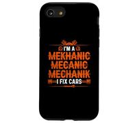 I'm a Mekhanic Mecanic Mechanik I Fix Cars - Funny Mechanic Coque pour iPhone SE (2020) / 7/8