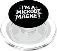 I'm a Microbe Magnet Microbiologist PopSockets PopGrip pour MagSafe