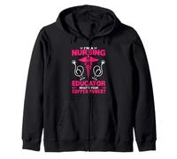 I'm A Nursing Educator What's Your Super Power Funny Nurse Sweat à Capuche