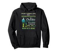 I'm a petidaughter to a Grandpa with Wings Sweat à Capuche
