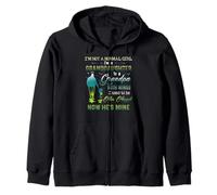 I'm a petidaughter to a Grandpa with Wings Sweat à Capuche