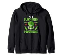 I'm A Plant Based Powerhouse Sweat à Capuche