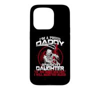 I'm A Proud Daddy of A Pretty Daughter for Dad Fathers Day Coque pour iPhone 15 Pro