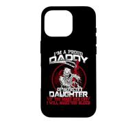 I'm A Proud Daddy of A Pretty Daughter for Dad Fathers Day Coque pour iPhone 16 Pro