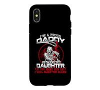 I'm A Proud Daddy of A Pretty Daughter for Dad Fathers Day Coque pour iPhone X/XS