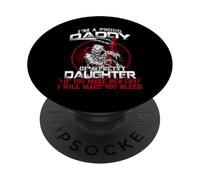 I'm A Proud Daddy of A Pretty Daughter for Dad Fathers Day PopSockets PopGrip Adhésif
