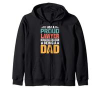 I'm A Proud Lawyer Being A Dad Funny Fathers Sweat à Capuche