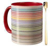 Im a Ray of F-Ing Sunshine Mug, I'm a Ray of F Cking Sunshine Mug, Fucking Hidden Message Coffee Cup, Funny Ceramic Swear Word Coffee Mugs for Coworkers Adult, Unique Gift for Work Bestie(Red)