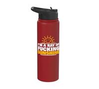 I'm A Ray Of Fucking Sunshine Stainless Steel Insulated Water Bottle
