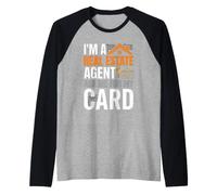 I'm A Real Estate Agent Ask me for My Card Manche Raglan