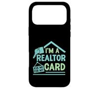 I'm A Realtor Ask Me for My Card Travail Immobilier Coque pour iPhone 17 Pro Max
