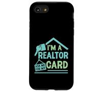 I'm A Realtor Ask Me for My Card Travail Immobilier Coque pour iPhone SE (2020) / 7/8
