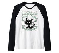 I'm a Science Teacher Everything is Fine Humour Design Manche Raglan