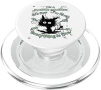 I'm a Science Teacher Everything is Fine Humour Design PopSockets PopGrip pour MagSafe