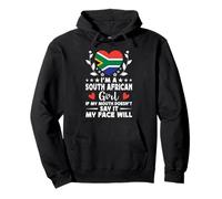I'm a South African Girl South Africa Flag Sweat à Capuche